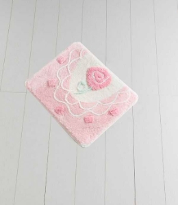 Коврик для ванной Chilai Home Dantel Pink 50х60