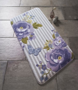Коврик для ванной Confetti Roses Purple