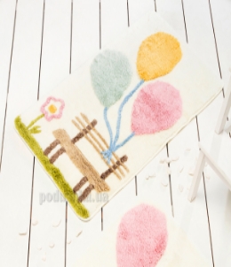 Коврик в ванную Chilai Home Balon pink