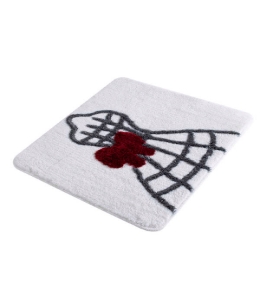 Коврик для ванной Chilai Home Elbise White 50х60