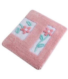 Коврик для ванной комнаты Chilai Home Linda Pembe