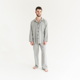 Пижама мужская Charly Lotus Home серая