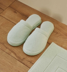Тапочки махровые Fresh Maisonette мятные
