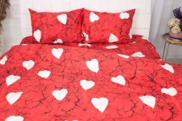 Пододеяльник 22-1275 Marble Heart сатин MirSon