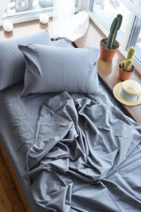 Наволочка SoundSleep Dark Grey ранфорс
