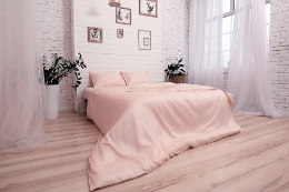 Наволочка 00-0348 Soft Peach Active сатин однотонный Nostra
