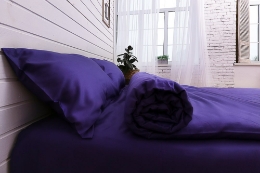 Наволочка 00-0342 Violet Active сатин однотонный Nostra