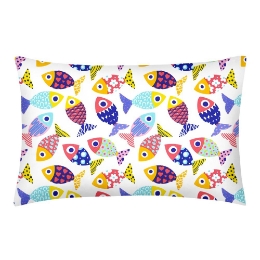 Детская наволочка Fishes Color бязь Cosas
