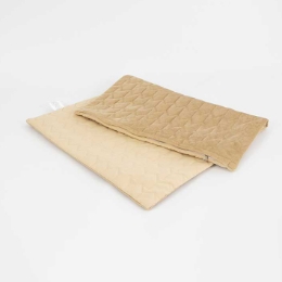 Чехол на подушку стеганный на молнии Руно Beige