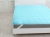 Наматрасник с шелковым наполнителем 1725 Eco Light Blue Silk Mirson на резинках по углам, фото 3