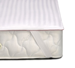 Наматрасник хлопковый с резинками по углам MirSon DeLuxe Cotton 4090