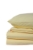 Простынь на резинке из ранфорса SoundSleep Ran-105 Yellow желтая, фото 1