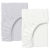 Набор простыней на резинке White / Grey Cosas, фото