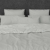 Простынь на резинке Manner Аshen SoundSleep бязь, фото 4