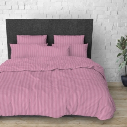 Простынь на резинке Stripy Pink SoundSleep бязь