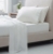 Простынь на резинке 18-0000 White Mikrosatin Premium MirSon, фото 1