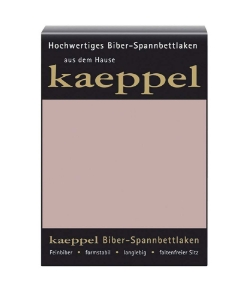 Простынь фланелевая на резинке Kaeppel 535 розовое дерево