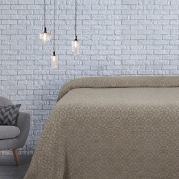 Простынь махровая Deco Lotus темно-бежевый