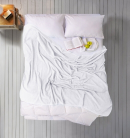 Махровая простынь White Iris Home