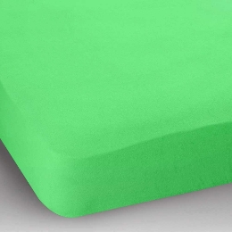 Простынь натяжная махровая Green Jersey havlu Ютек
