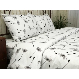 Простынь бязь Fly White Руно белая