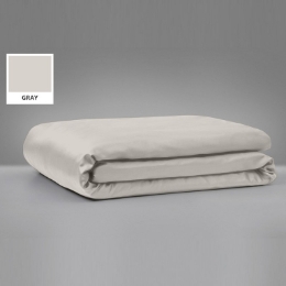 Простынь MirSon бязь 16-5703 Light Gray светло-серая