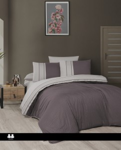 Постельное белье First Choice Chackers Duet Lilac/Beige