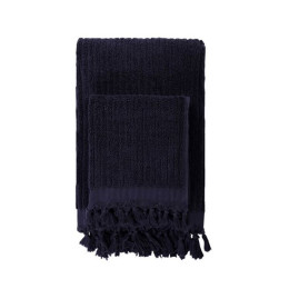 Полотенце Barine Rib Indigo 45х90 см
