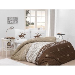 Постельное белье Beverly Hills Polo Club BHPC 004 Brown