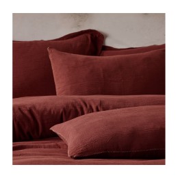 Постельное белье Buldans Agora burnt bordo
