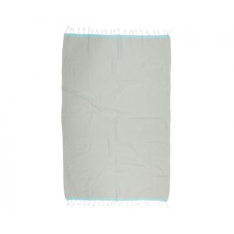 Полотенце Barine Pestemal Basak Light Grey-Mint 95х165 см