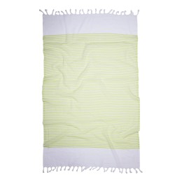 Полотенце Barine Pestemal White Imbat Lime 90х170 см