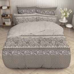 Комплект постельного белья Home Line Аглая серый