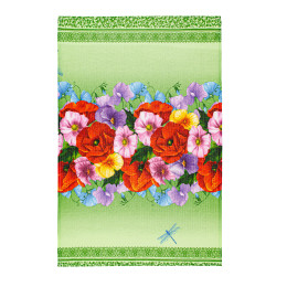 Полотенце кухонное Home Line Этно Маки 45х70 см