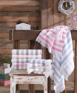 Полотенце Izzihome Stripe Peshtemal 50х90 см