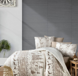 Постельное белье First Choice De Luxe Deer Brown