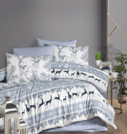 Постельное белье First Choice De Luxe Deer Indigo