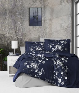 Постельное белье First Choice Arya Navy Blue