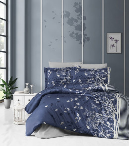Постельное белье First Choice Living Navy Blue