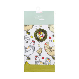 Полотенце кухонное Home Line Курочки 40x60 см