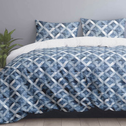Постельное бельё Home Line Геометрия индиго