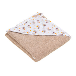 Полотенце уголок Home Line Котята 90x90 см