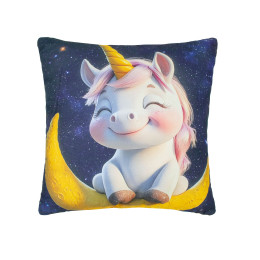 Подушка Home Line Единорог на месяце